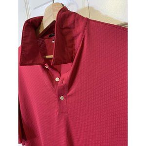 Tiger Woods Collection Men’s Sz M‎ Golf Polo Shirt Pink